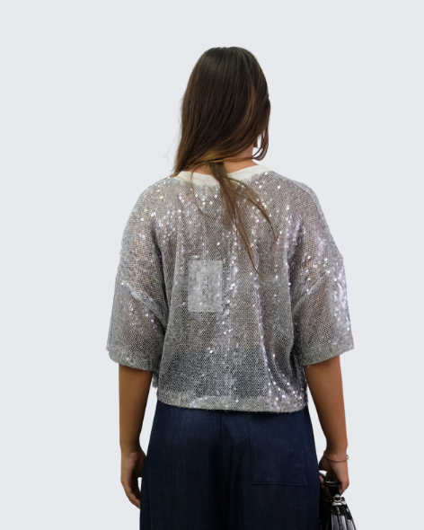 Camiseta lentejuelas RP8DN29