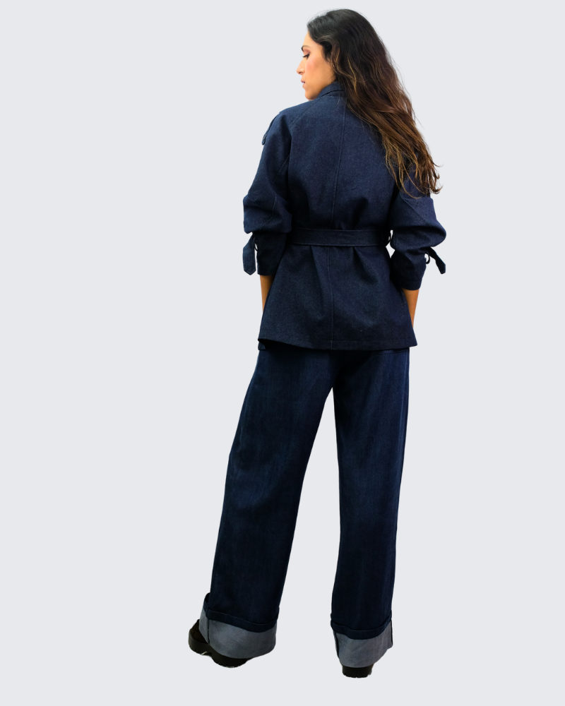 Pantalón jeans vuelta LD3363