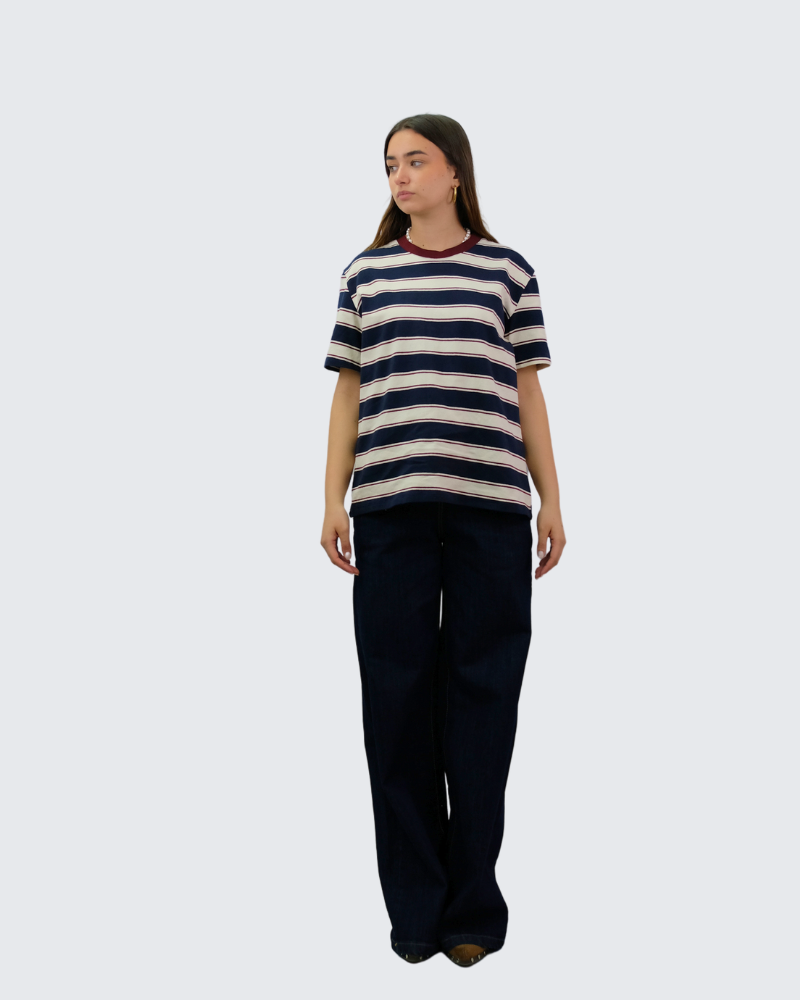 Jeans ribeteado cintura W3760