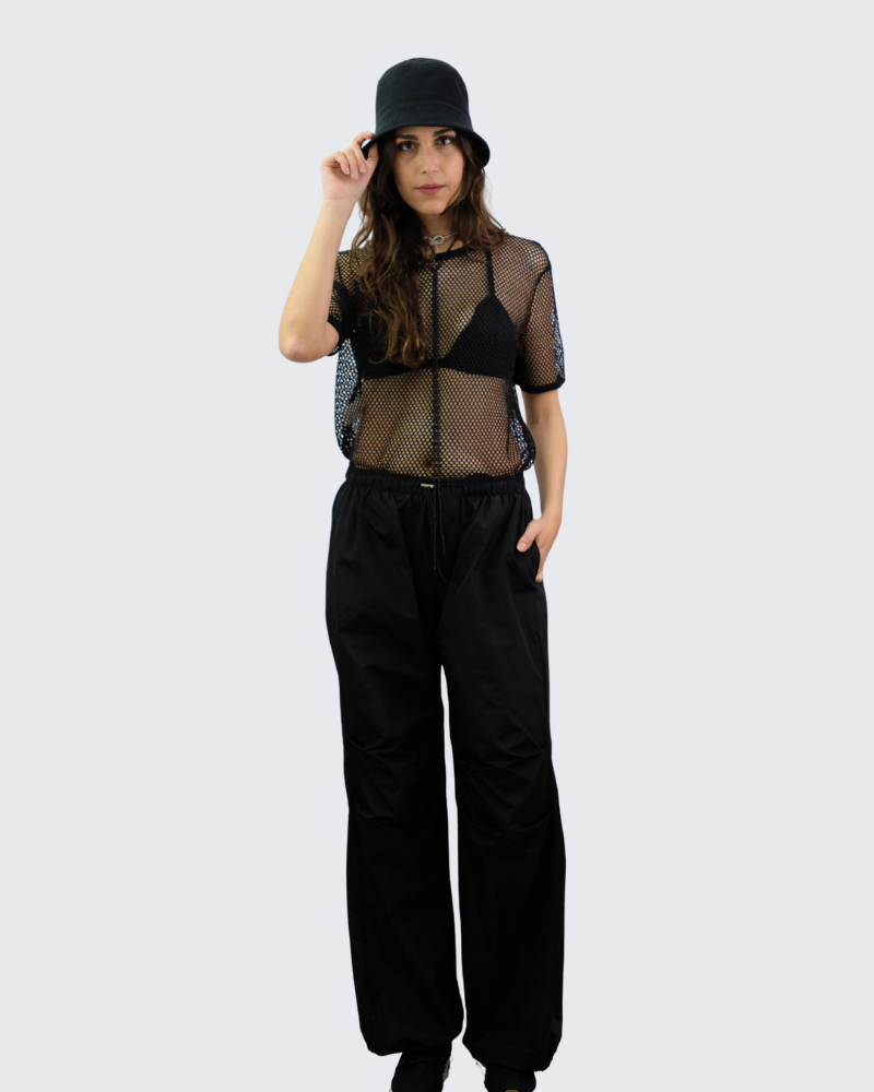 Pantalón cargo tafetán L9014