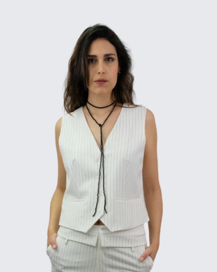 Chaleco rayado G2572