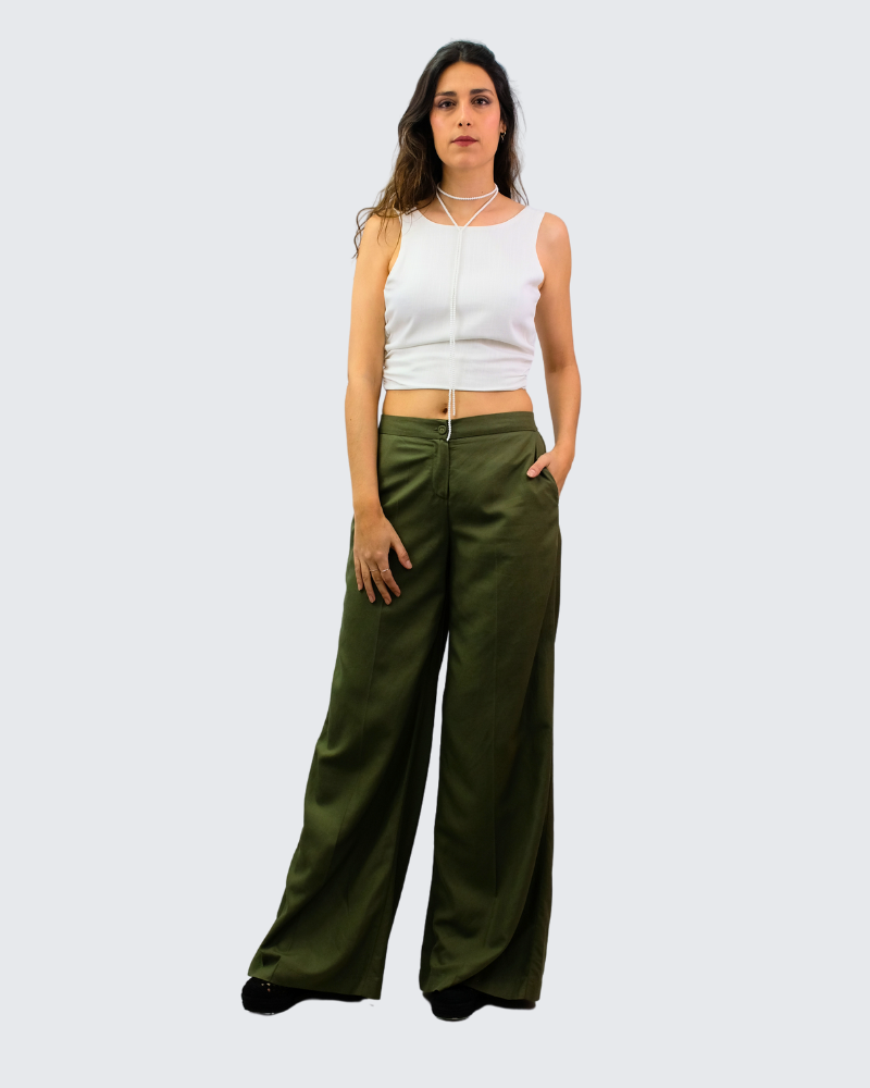 Pantalón básico lino CBPA3956
