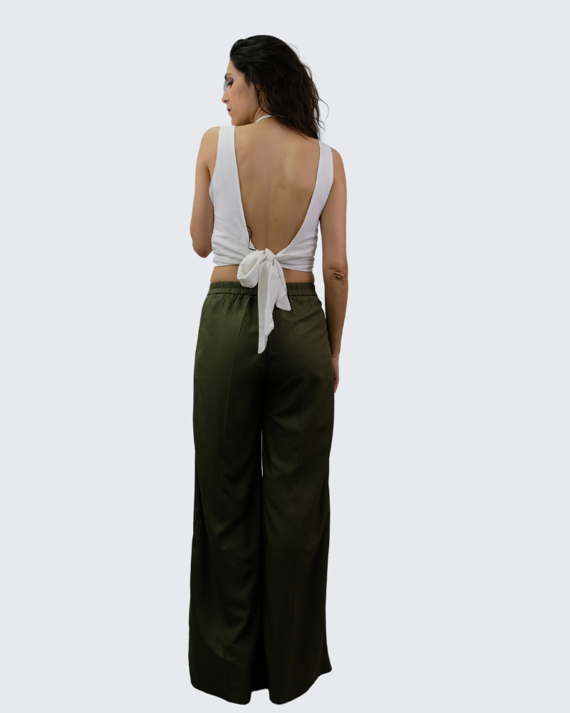 Pantalón básico lino CBPA3956