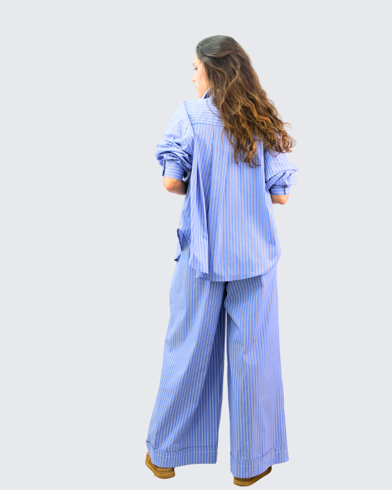 Pantalón raya diplo algodón LD3408