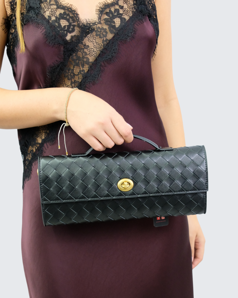 Cartera trenzada 80146845