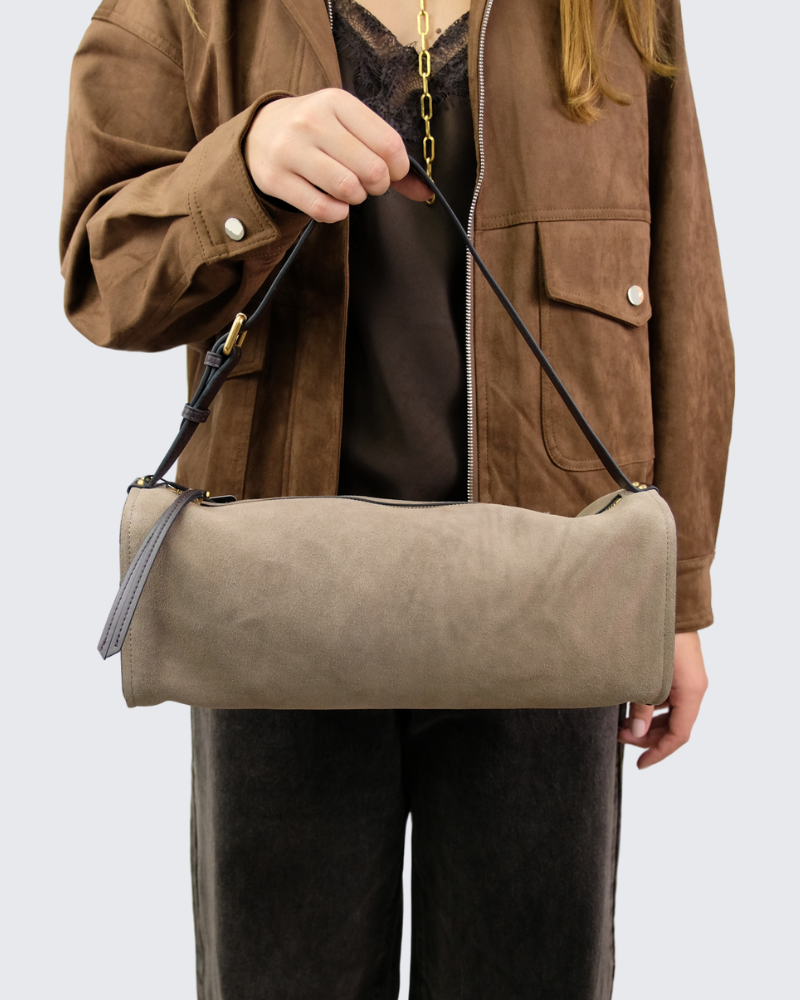 Bolso ante/piel teckel 8035736