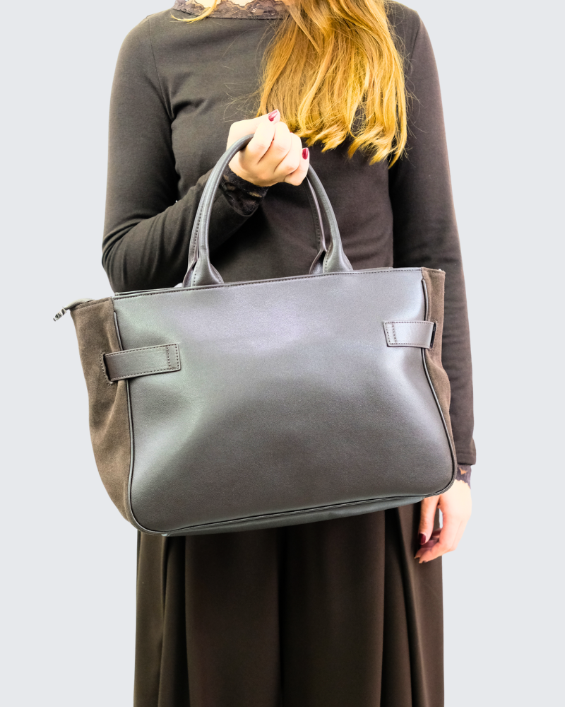 Bolso ante hebilla plata 8035160