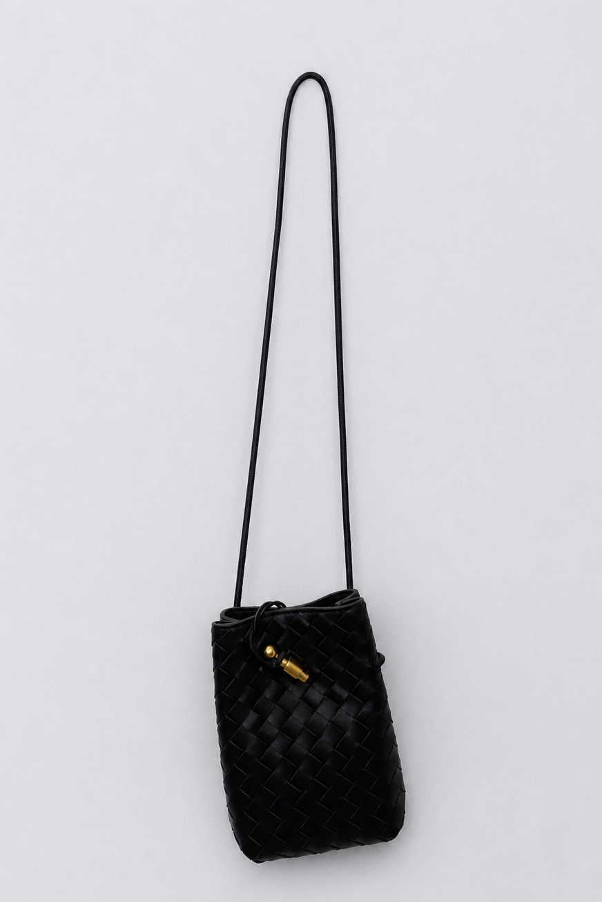 Bolso piel trenzado sport pequeño 8045232