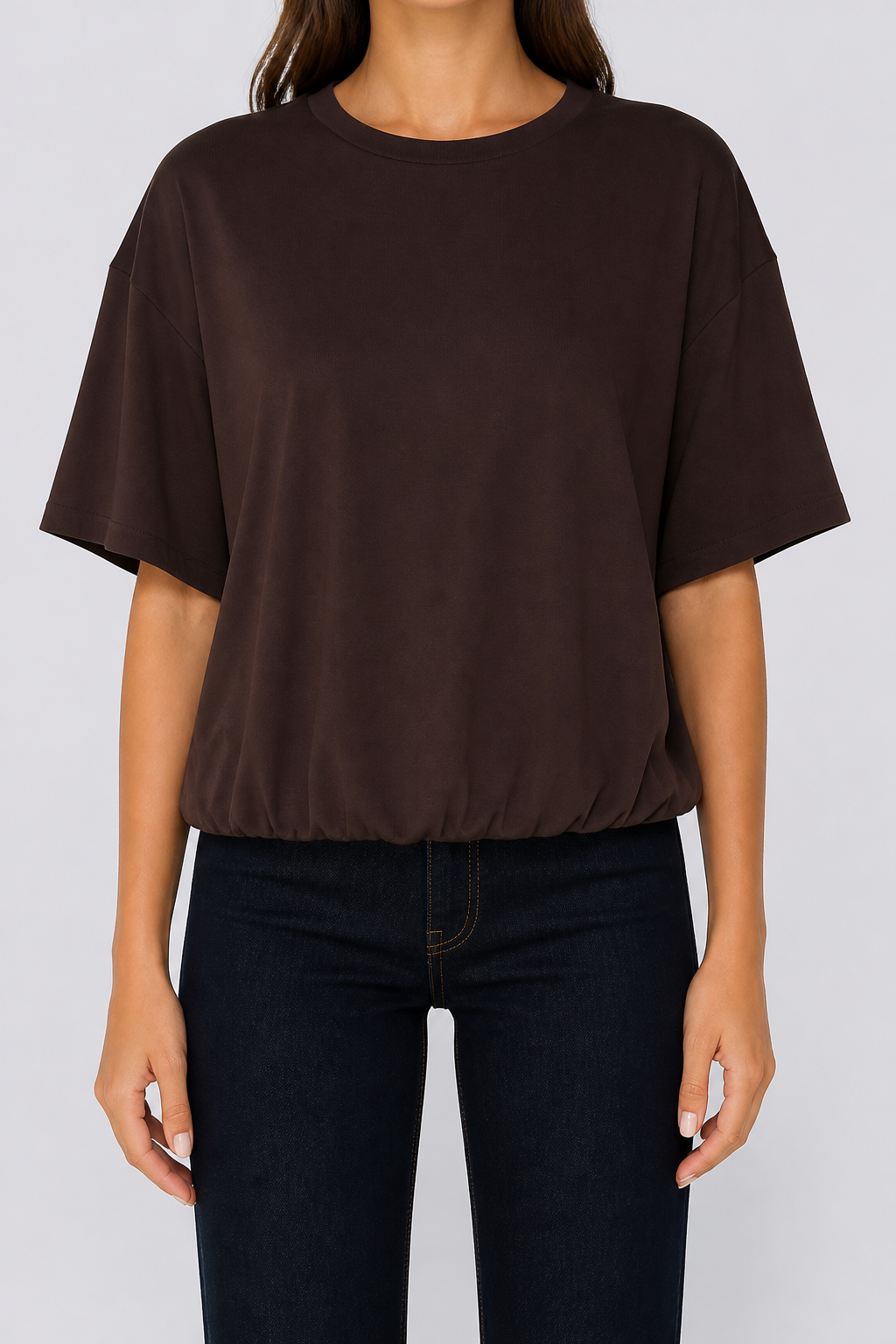 Camiseta abullonada hombreras SP8BD56