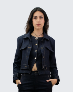 Chaqueta jeans corta 26325