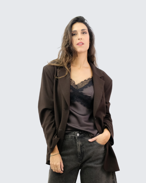 Blazer básica over V2522