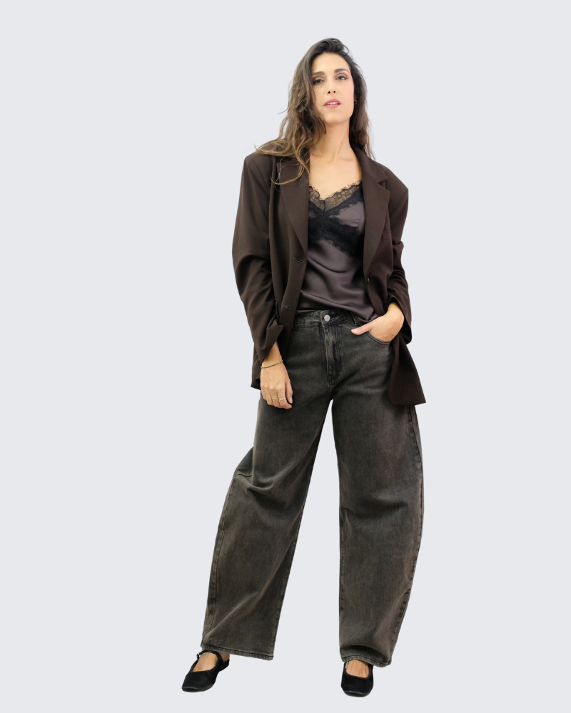 Jeans globo básico G176