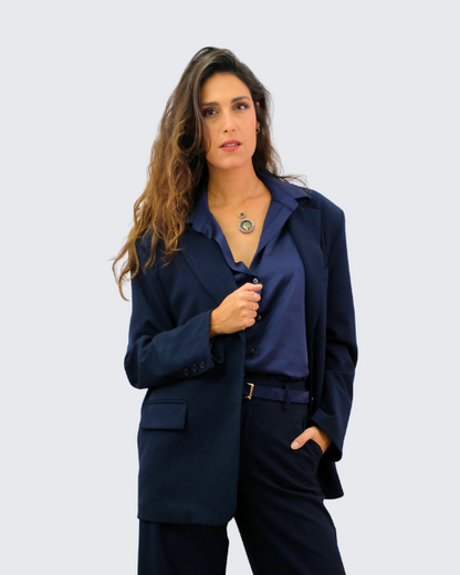 Blazer básica over V2522