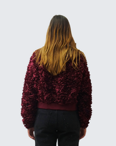 Chaqueta flores bomber 4587