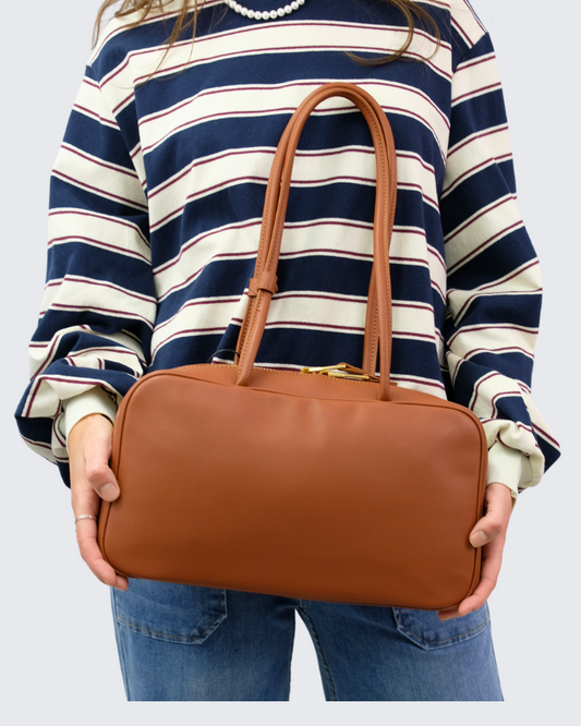 Bolso rectangulo asas piel mediano 5095431