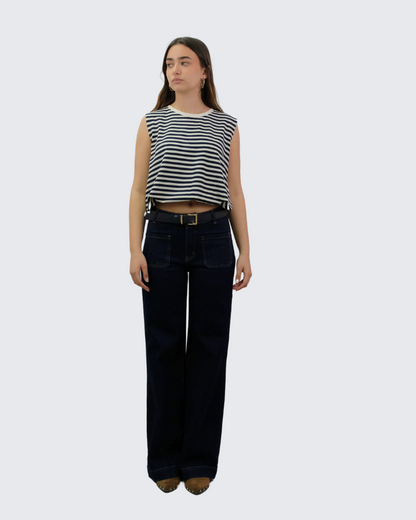 Jeans hippy Q176-1