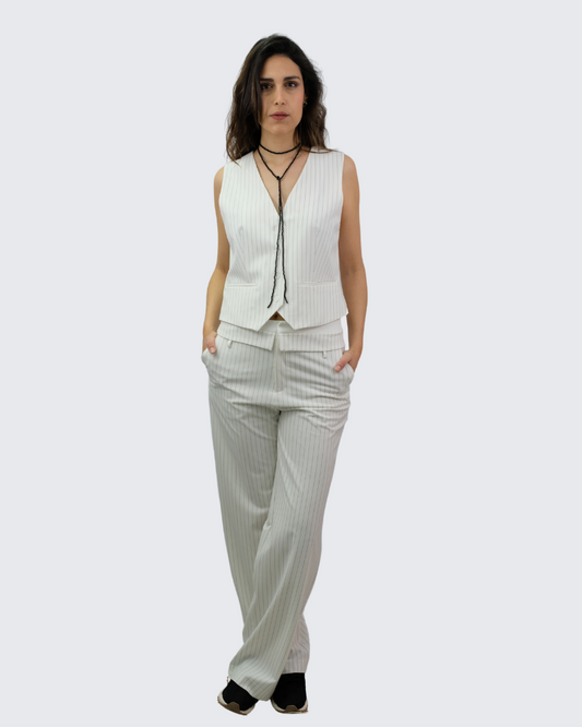 Pantalón rayado cintura P2427
