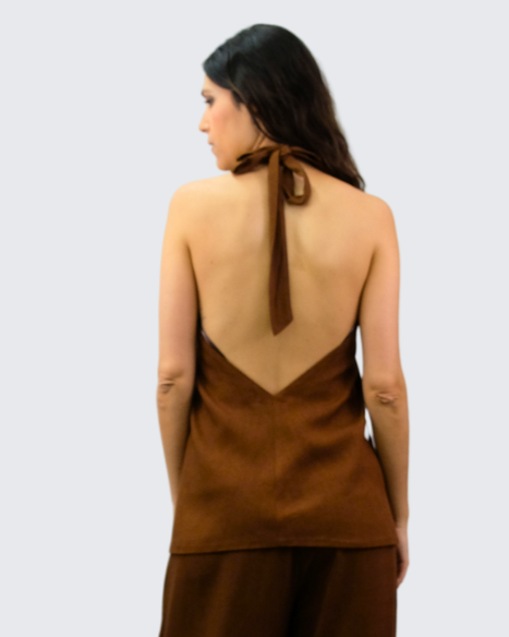 Top cruzado lino LD2969