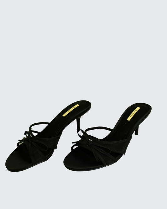 Sandalia taconcito lazo M5346