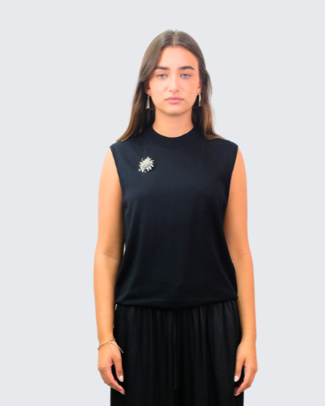 Chaleco lana fino 24003