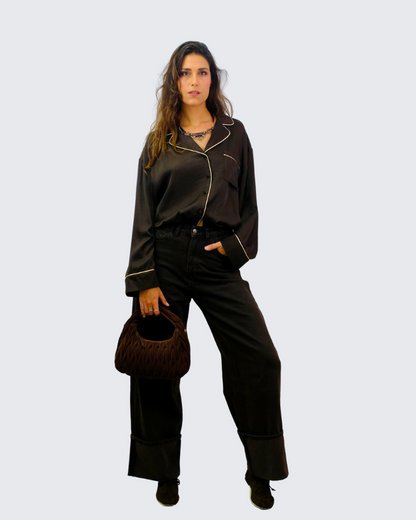 Jeans vuelta café QN10