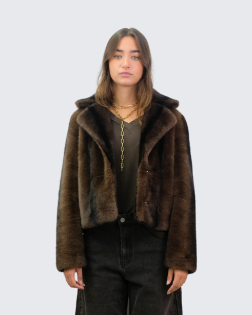 Chaqueta corta pelo V073G