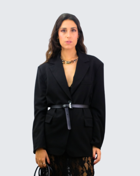 Blazer básica over V2522