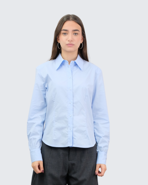 Camisa básica hombreras R18SB32