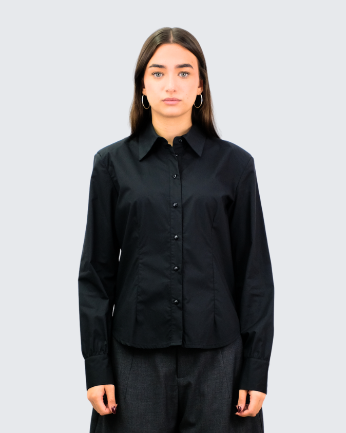 Camisa básica hombreras R18SB32