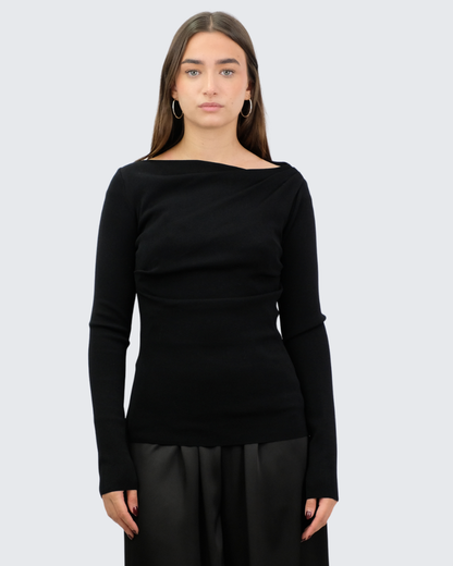 Sueter drapeado 7702