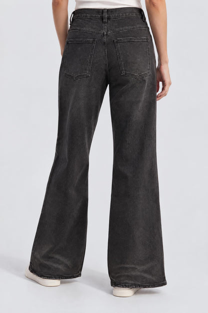 Pantalón jeans acampanado KJ603002