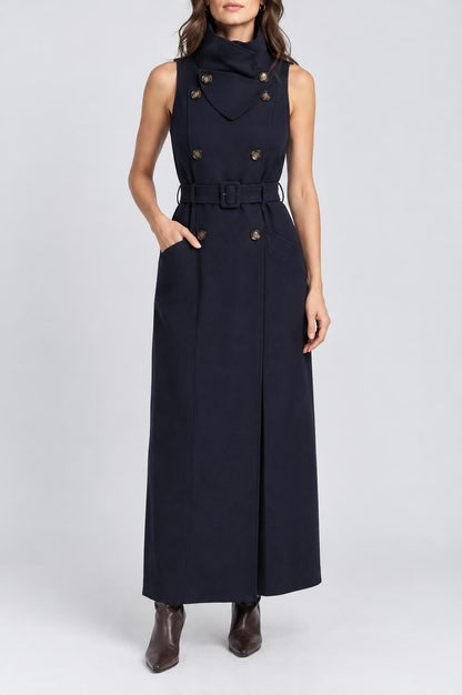 Vestido pichi largo botones LC260637