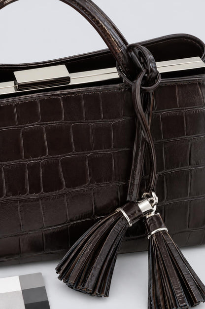 Bolso piel Mum cocodrilo 8063458