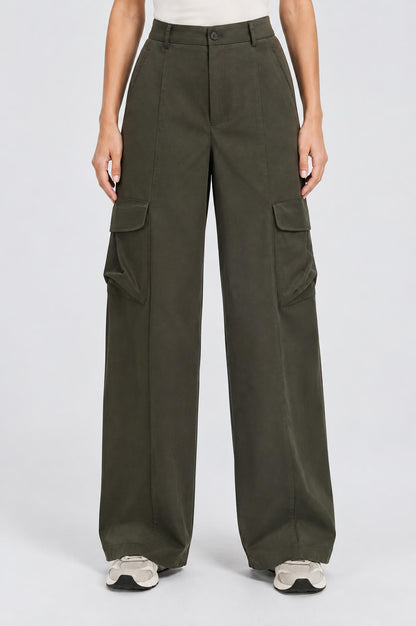 Pantalón cargo gabardina P26122
