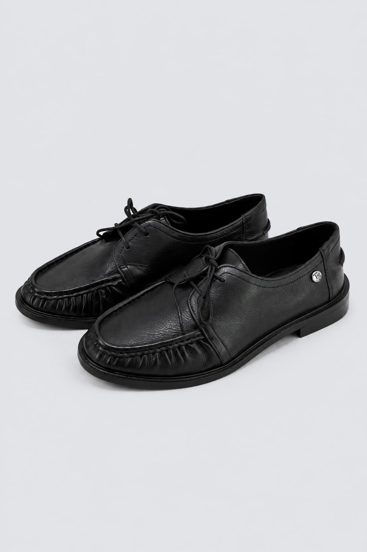 Mocasín cordones piel SS1883