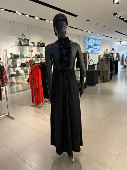 Vestido gorguera espalda LD2927