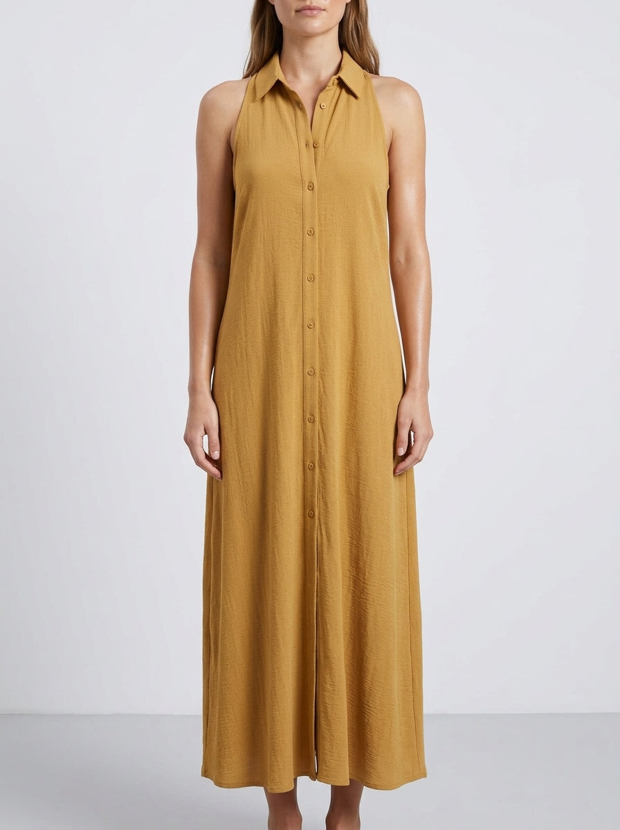 Vestido largo sisa 60177JR