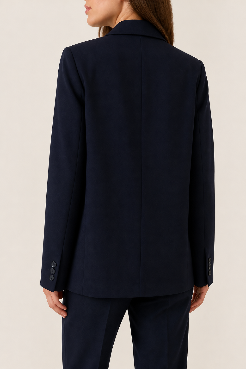 Blazer básica recta V26126