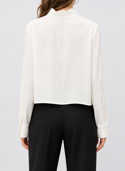 Camisa onda  lino Y055