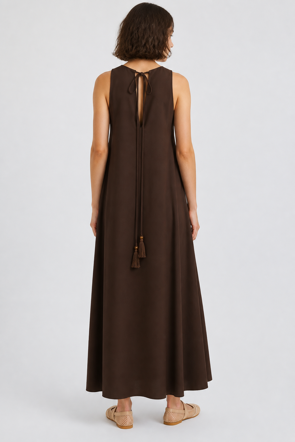 Vestido largo básico CBAB5791
