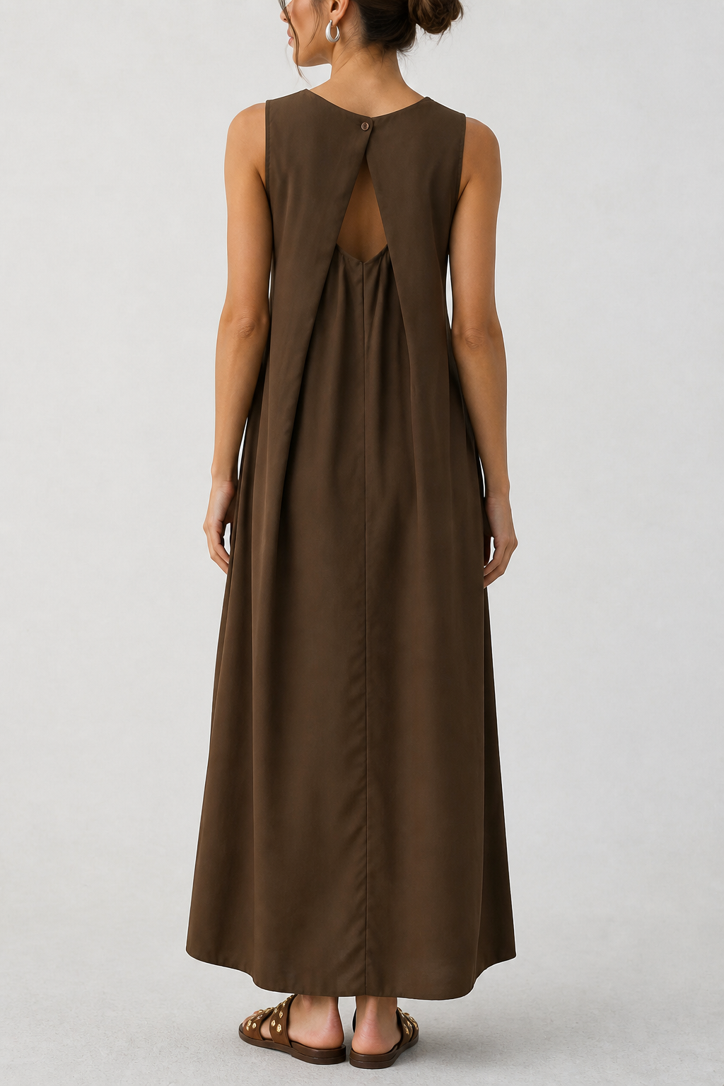 Vestido midi básico 760