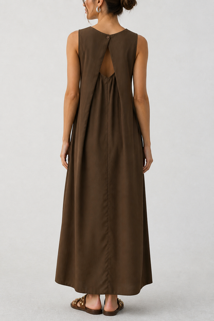 Vestido midi básico 760