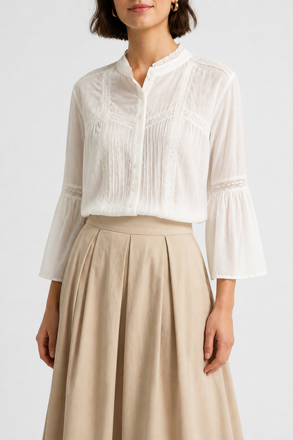 Camisa algodón francesa Y065