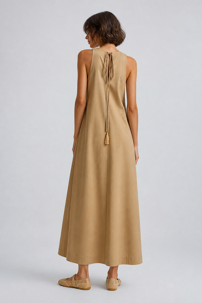 Vestido largo básico CBAB5791