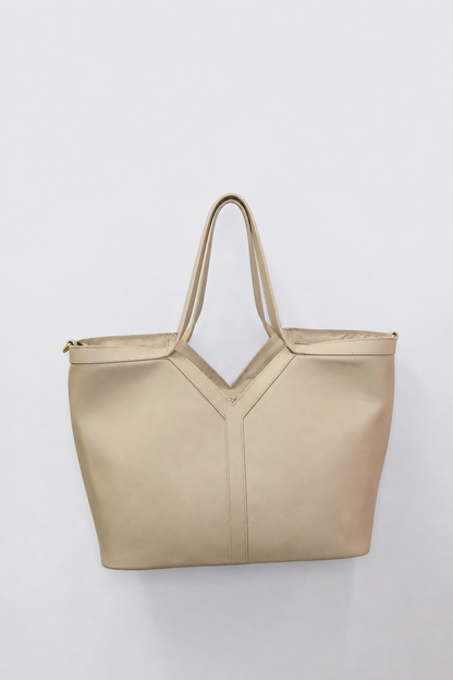 Bolso piel V grande 8049958