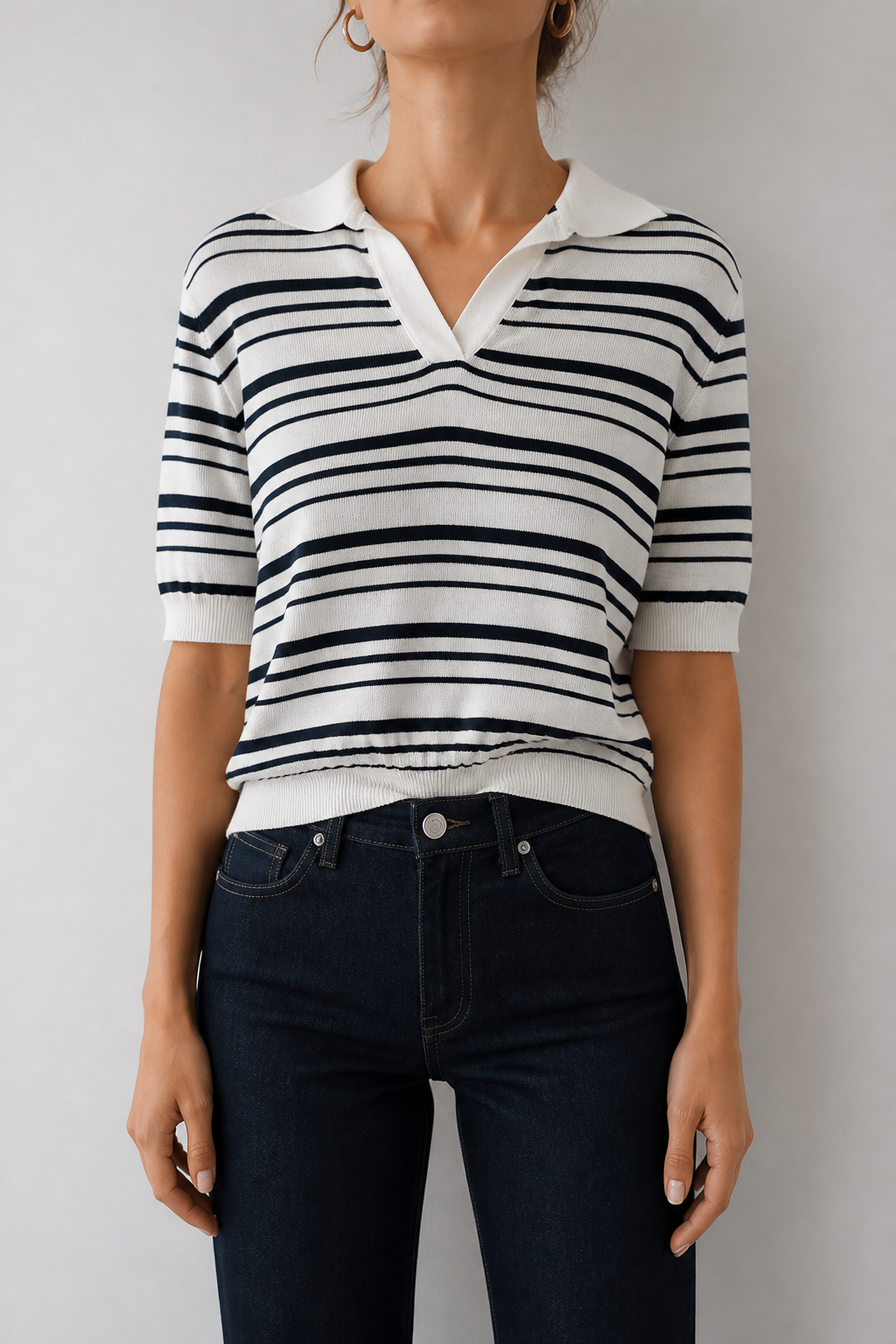 Top polo rayas Angela RP9PA49