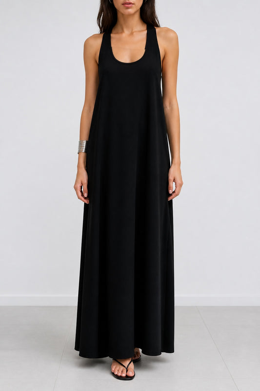 Vestido gorguera espalda LD2927