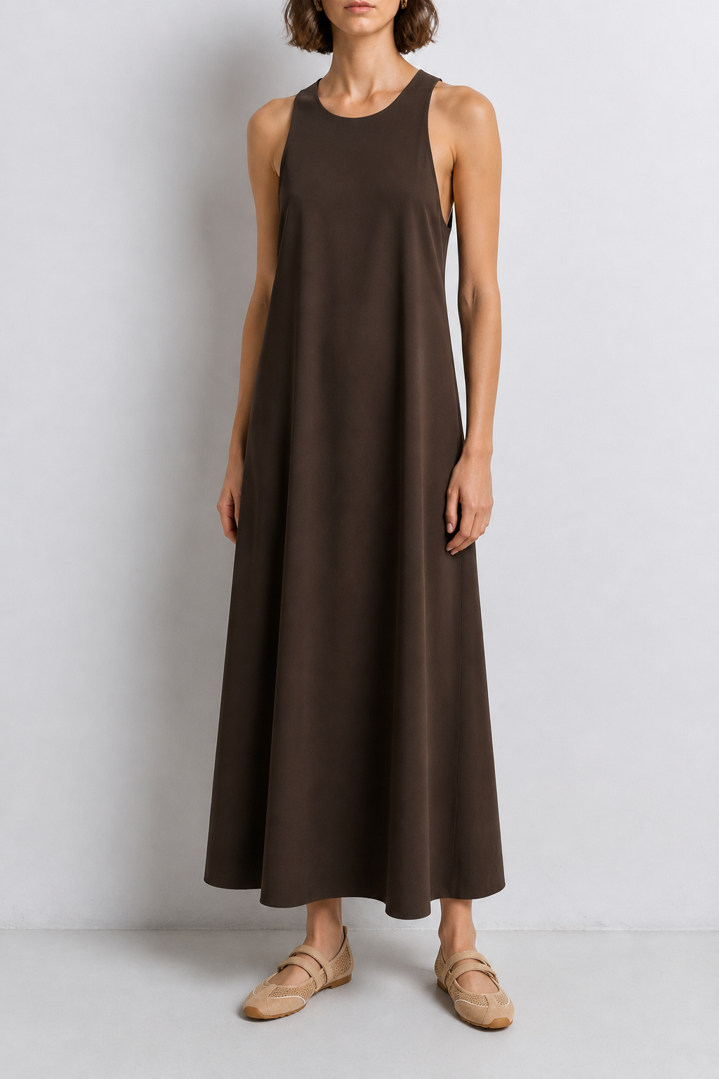 Vestido largo básico CBAB5791