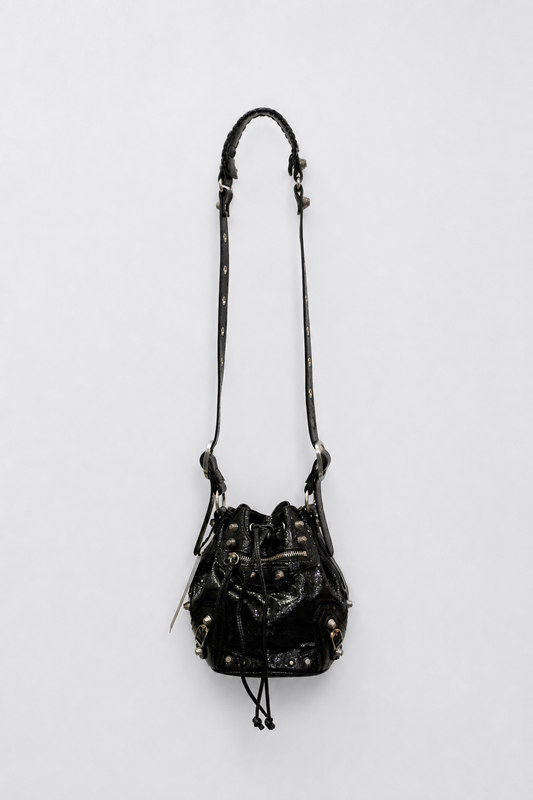 Bolso bombonera tachas piel 5294965