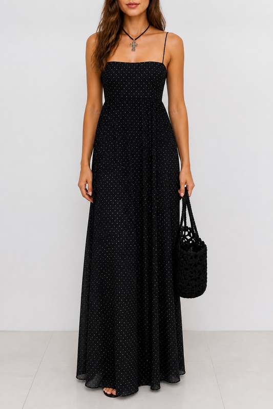 Vestido lunares Provenza 0137